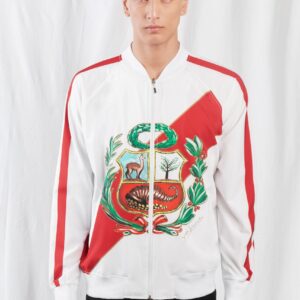 CASACA ESCUDO - BLANCA